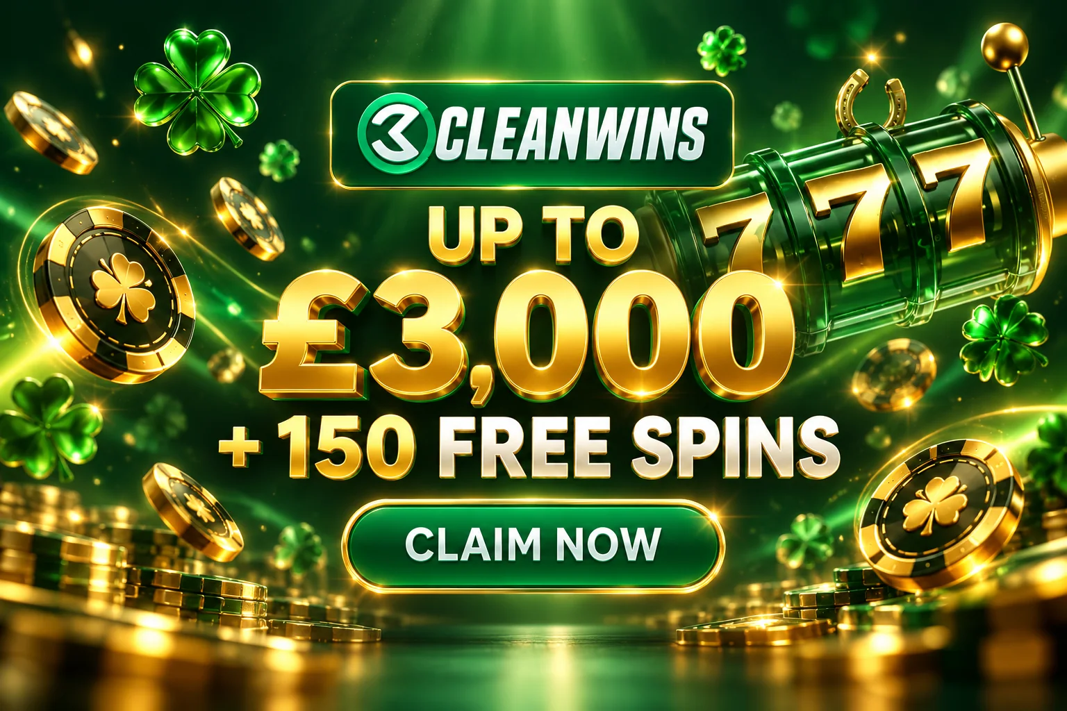 CleanWins casino promotion