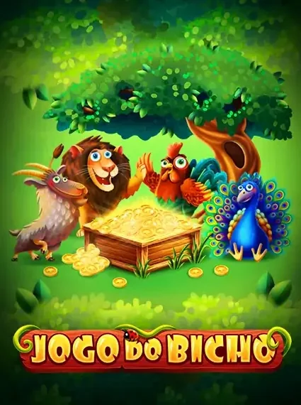 Decorative casino game artwork for CleanWins: Jogo Do Bicho